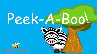 PeekABoo Animals  Learn with Busy Juniors [upl. by Li]