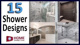 15 Master Bathroom Shower Designs  Remodel Makeover Interior Design Ideas [upl. by Haianeb]