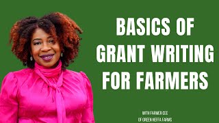 Basics of Government Grants for Beginning Farmers [upl. by Anipsed543]