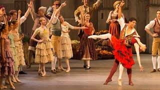 Don Quixote  Act I finale Marianela Nuñez and Carlos Acosta The Royal Ballet [upl. by Ecnaralc950]