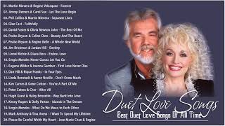 James Ingram David Foster Peabo Bryson Dan Hill Kenny Rogers  Best Duets Male amp Female Songs [upl. by Aschim]