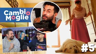 quotVITA DA CANIquot  CAMBIO MOGLIE  Episodio 5 REACTION [upl. by Ihsakat]