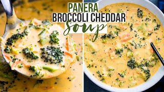 30 Minute Broccoli Cheddar Soup Better than Panera [upl. by Buffy]