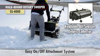 SnowEx® SS4000 Rotary Broom [upl. by Maurie575]