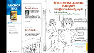 Journeys Lesson 15 for Third Grade The ExtraGood Sunday from Ramona Quimby Age 8 [upl. by Fianna]