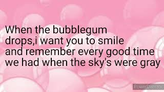 Bubblegum KK lyrics [upl. by Onidranreb862]