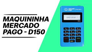 Maquininha Point Mini D150  Mercado Pago Como configurar [upl. by Kerat]