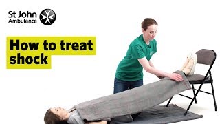 How to Treat Shock  First Aid Training  St John Ambulance [upl. by Aicinod]