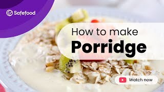 How to make porridge [upl. by Christianity]