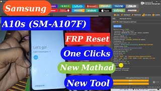 SAMSUNG A10s SMA107F FRP Unlock Android 1011 Unlock Tool Samsung A10s FRP Reset Unlock Tool [upl. by Ralph]