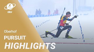 Oberhof 2023 Men Pursuit Highlights [upl. by Niwri850]