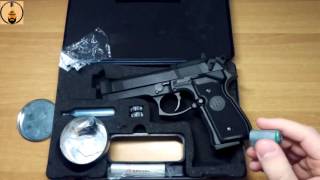 Beretta 92FS co2 UMAREX recensione ita [upl. by Aicetal39]