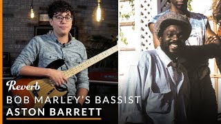 Bob Marleys Bassist Aston Barrett Bass Guitar Techniques  Reverb [upl. by Nanyt]