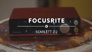 Focusrite Scarlett 2i2 Recording Interface  Reverb Demo Video [upl. by Starling437]