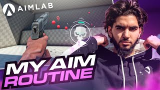 ScreaM  MY AIM ROUTINE ON AIMLAB [upl. by Donetta343]