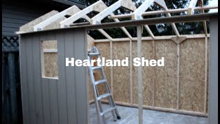 HEARTLAND SHED ASSEMBLY [upl. by Akit919]