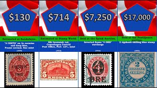 60 Most Valuable Danish Stamps [upl. by Giza]