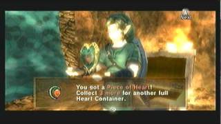 Legend of Zelda Twilight Princess Walkthrough 07 26 quotGoron Mines Pieces of Heartquot [upl. by Eimrots]