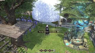 FFXIV Floating Outdoor Furnishings on the Fence [upl. by Warfold]