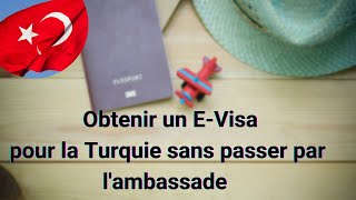 Comment obtenir un VISA pour la Turquie rapidement  EN 24 HEURES   EVISA [upl. by Ysdnyl906]