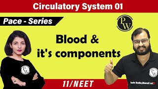 Circulatory System 01  Blood and its components  Class 11 NEET  PACE SERIES [upl. by Peckham]