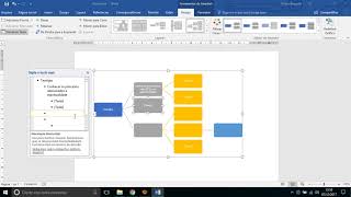 Como fazer um fluxogramaorganograma [upl. by Kanal]