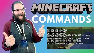 How to Use Commands in Minecraft [upl. by Ahsiuqram]