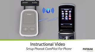 Setup Phonak ComPilot For Phone [upl. by Krysta]