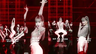 LISA  LALISA performance lyrics whatsapp status 💖💖💖 [upl. by Marga]