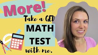 FREE GED amp HiSET Math Practice Test 2021 [upl. by Esimaj]