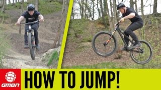 How To Jump A Mountain Bike [upl. by Llecrad]