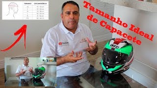 Como saber o tamanho ideal do seu Capacete [upl. by Dnilasor]