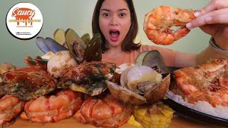 SEAFOOD BOIL MUKBANG [upl. by Tiossem]