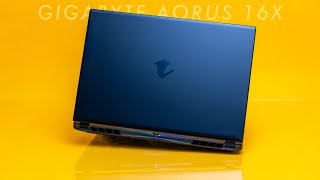 Gigabyte AORUS 16X Review  The Performance Pro [upl. by Bel696]