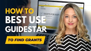 How to Use GuideStar to Find Grants [upl. by Aleacem386]