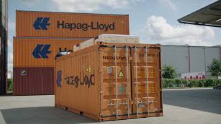 Tutorial Steelfloor Container How to secure your cargo safely  HapagLloyd [upl. by Hammock]