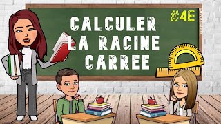 COMMENT CALCULER LA RACINE CARRÉE AVEC ET SANS CALCULATRICE  EXERCICE CORRIGÉ [upl. by Ahseirej]