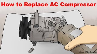 Lesson  12  How to Replace Compressor [upl. by Anirres706]