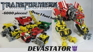 Lego Transformers Revenge of the Fallen DEVASTATOR [upl. by O'Connell]