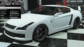 GTA 5  OG Vehicle Customization  Annis Elegy RH8 R35 Nissan GTR [upl. by Niad]