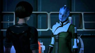 Mass Effect Liara amp FemShep Romance 8 [upl. by Ahs12]