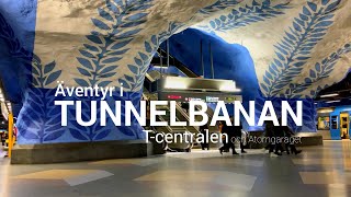 Äventyr i Tunnelbanan del 7 Tcentralen och atomgaraget [upl. by O'Doneven67]