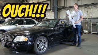 Heres Everything thats Broken with My Cheap V12 Mercedes SL600 [upl. by Dhumma]