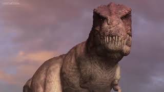 Speckles the Tarbosaurus  Dinosaur Stampede wmusic from The Lion King 2019 [upl. by Akiwak260]