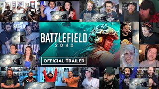 Battlefield 2042 Reveal Trailer Reaction Mashup [upl. by Washko]