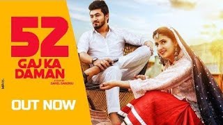 52 Gaj Ka Daman Lyrics – Renuka Panwar [upl. by Hendrika599]