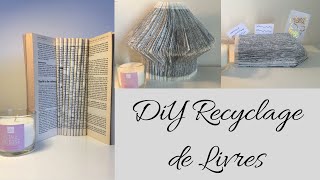 DIY Recyclage de Livres  DIY amp CO [upl. by Enak]