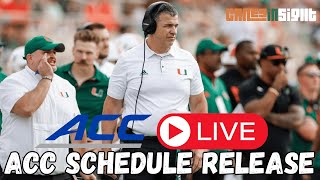 Miami Hurricanes 2025 Schedule REACTION [upl. by Roderick140]