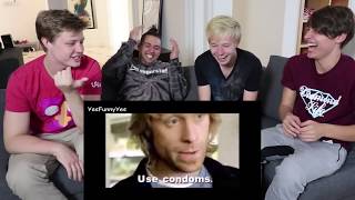 REACTING TO BANNED COMMERCIALS w MY ROOMMATES  Sam Golbach [upl. by Nivanod]