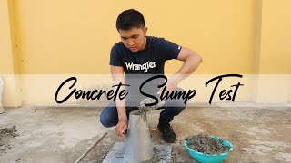 04  Conrete Slump Test [upl. by Leinad]